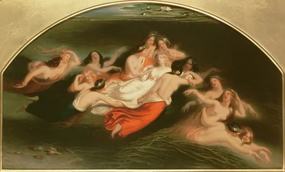 Sabrina und die Nymphen, 1845